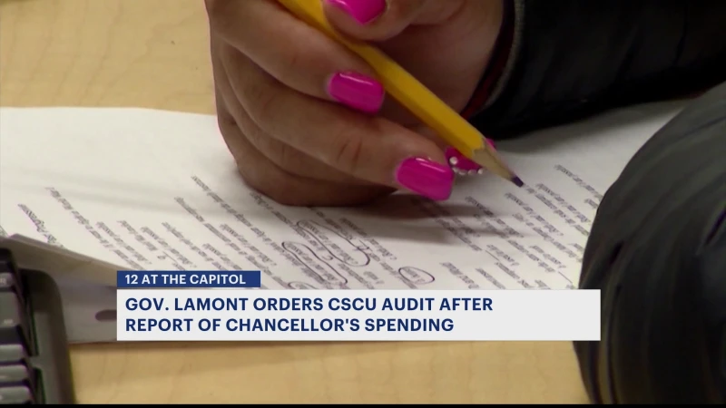 Story image: Gov. Lamont calls for audit of CT state colleges and universities allegations of amidst lavish spending