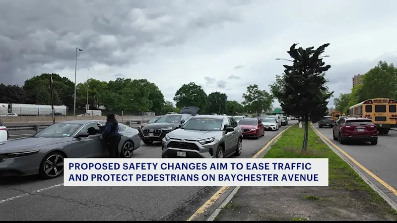 Story image: Proposed safety changes aim to ease traffic and protect pedestrians on Baychester Avenue