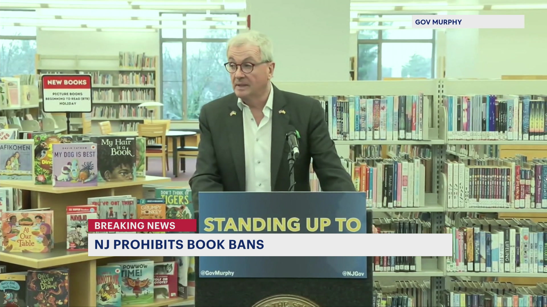 New Jersey becomes latest state to prohibit bans on books in school, public libraries