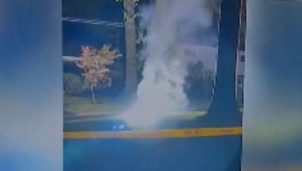 Story image: Power restored in Hartsdale after downed line sparks flames