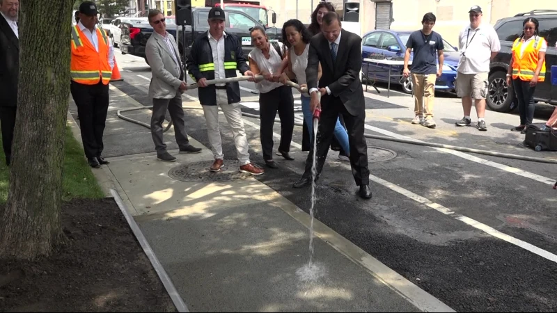 Story image: DEP unveils new plan for preventing flooding on New York City streets