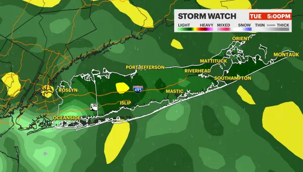 STORM WATCH: Wet weather through Thursday with highs near 49