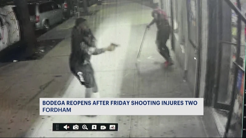 Story image: Bodega and small business group rep says more security needed after Fordham bodega shooting 