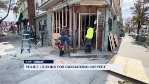 Officials: Car thief crashes into Newark bar, injuring 2 people