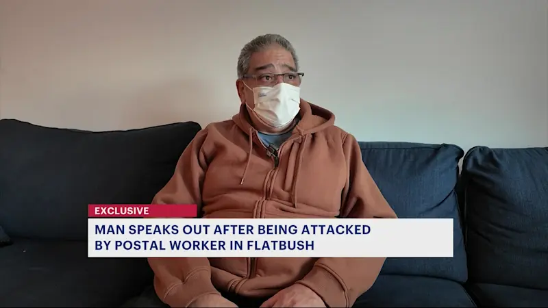 Story image: Postal worker accused of stabbing man asking for his mail