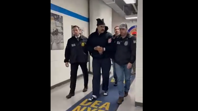 Story image: Maduro arrives in US after stunning capture in operation that Trump says will let US 'run' Venezuela