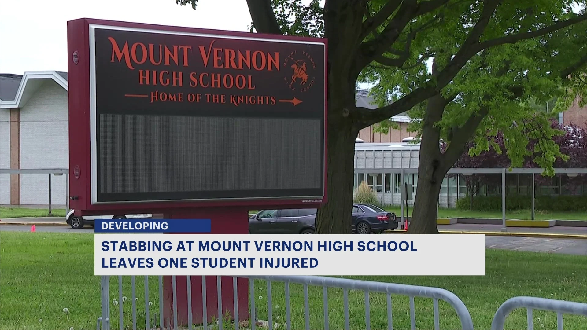 Police: 15-year-old student stabbed in Mount Vernon High School; suspect arrested