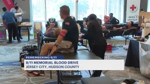 Annual blood drive in Jersey City honors Sept. 11 first responders