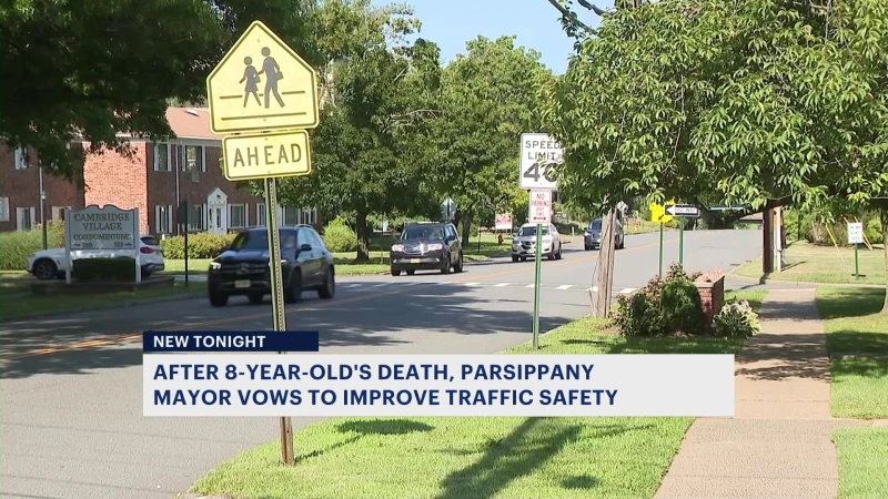 Story image: Police: 8-year-old fatally struck by car while riding bike in Morris County