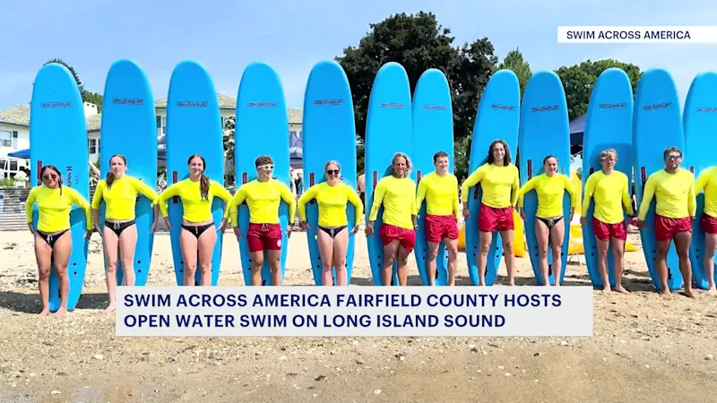Story image: Swim Across America Fairfield County raises $400,000 for cancer research