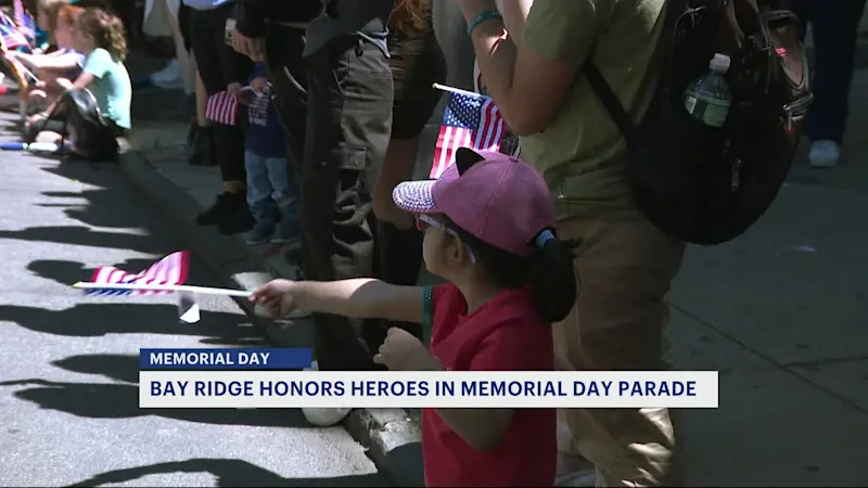 Story image: 158th Memorial Day Parade kicks off in Bay Ridge