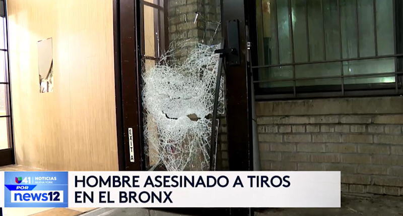 Story image: Univision 41 News Brief: Hombre asesinado a tiros en El Bronx