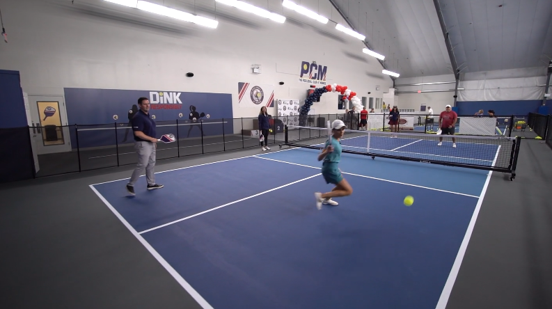 News 12 New Jersey's morning crew goes on a road trip to The Pickleball Club at Monroe