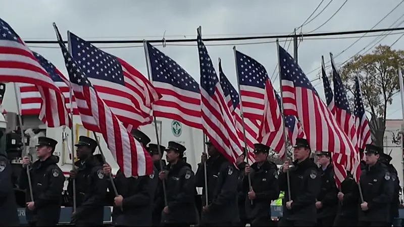 Story image: Throgs Neck honors veterans at 41st annual Veterans Day parade