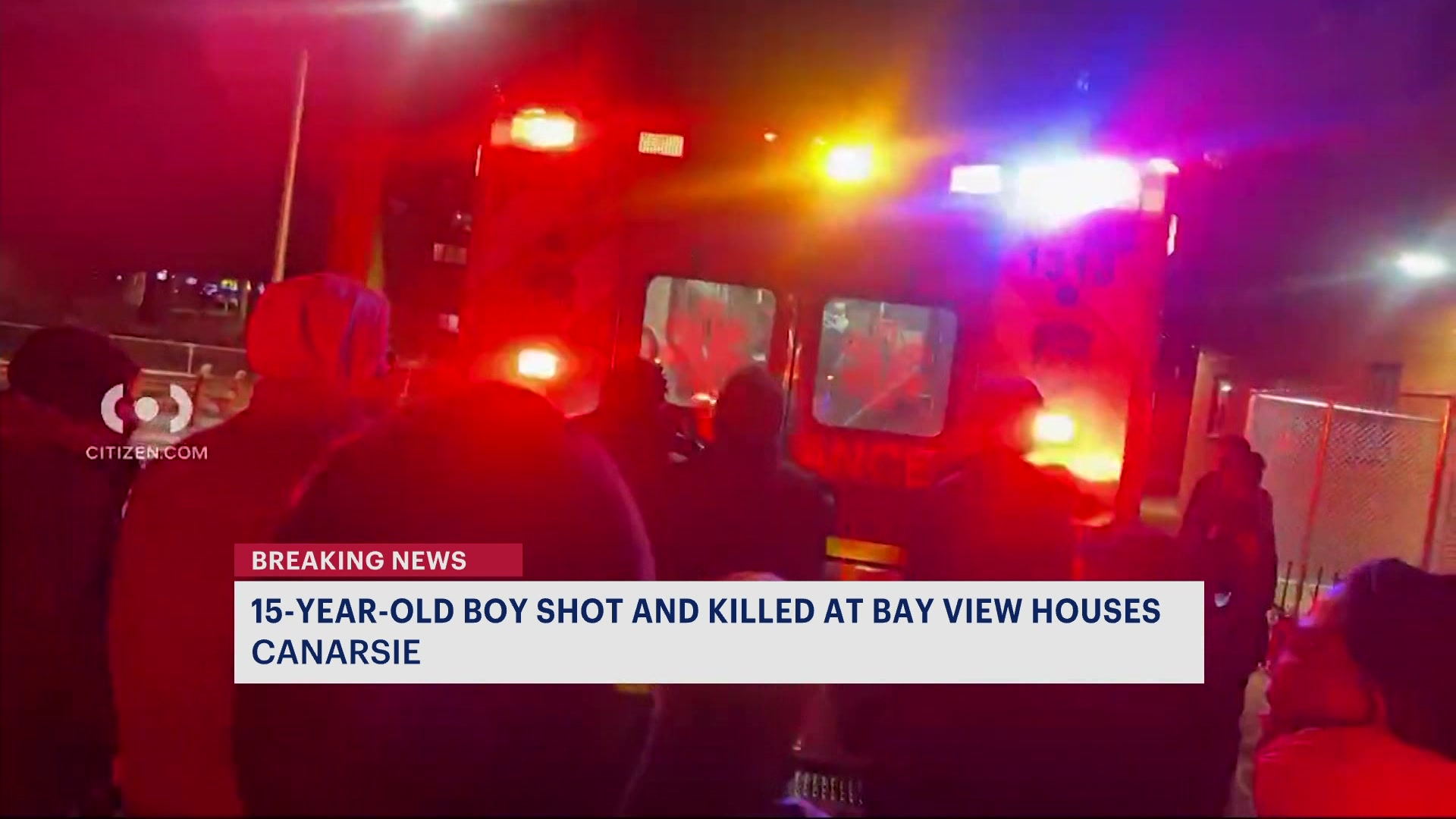 Police: 15-year-old Fatally Shot Outside Bay View Houses In Canarsie