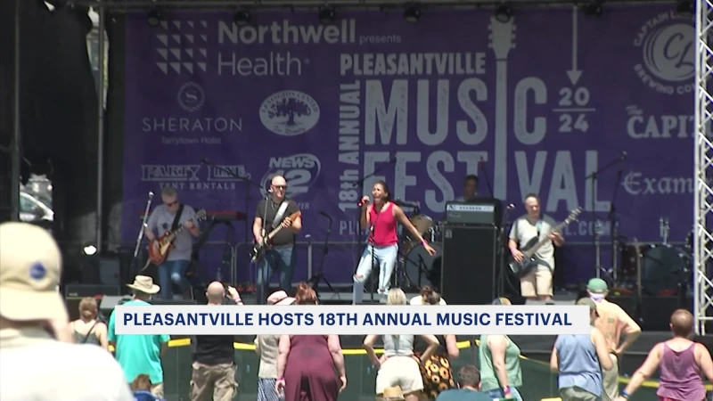Story image: ‘New York’s backyard jam.’ Music lovers flock to Pleasantville Music Festival 