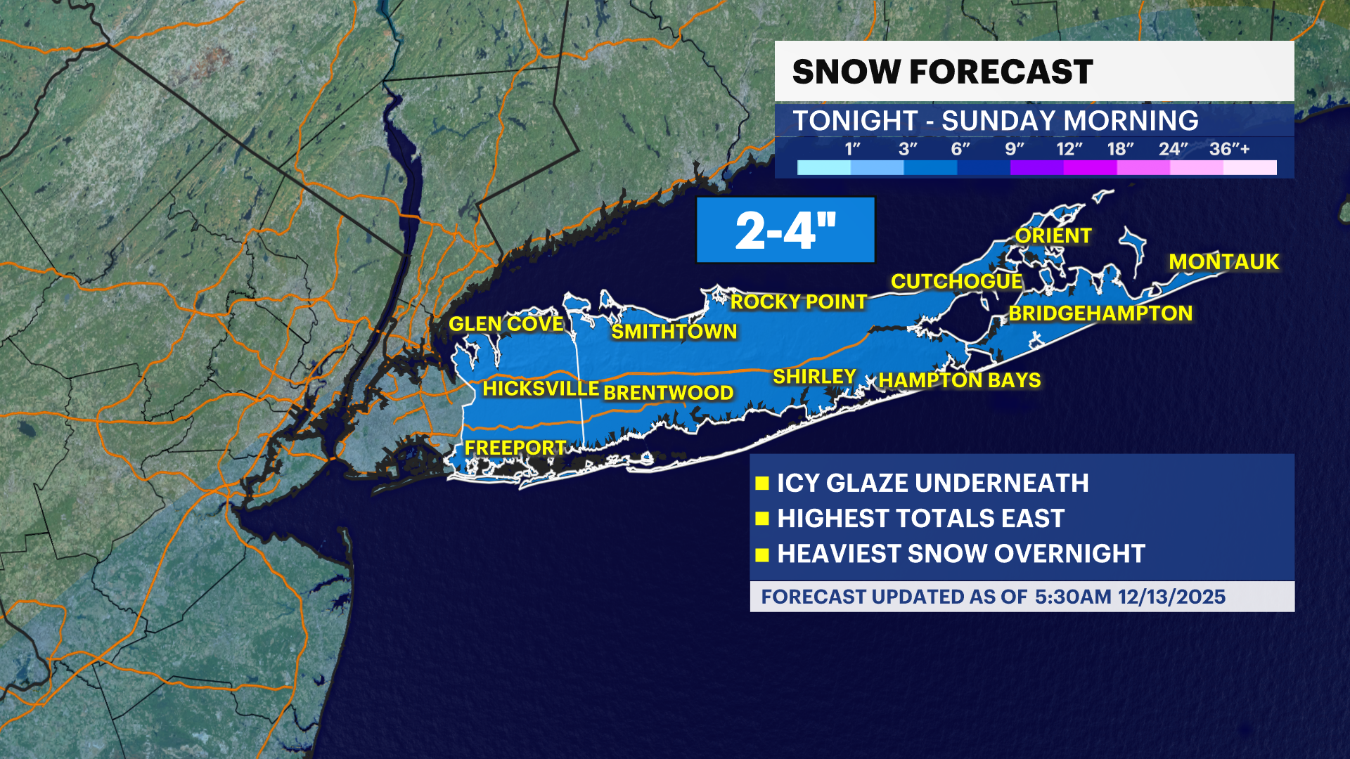 STORM WATCH Snow Tonight Through Sunday Morning On Long Island storm-watch-snow-tonight-through-sunday-morning-on-long-island