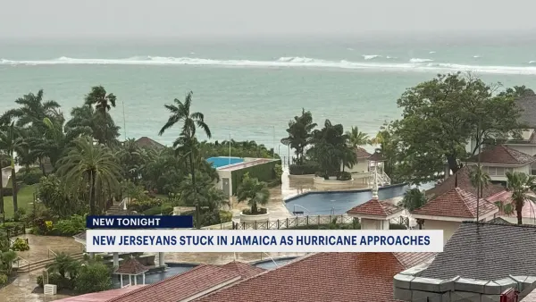 ‘I’m afraid of flooding.’ New Jersey families stuck in Jamaica as Hurricane Beryl approaches