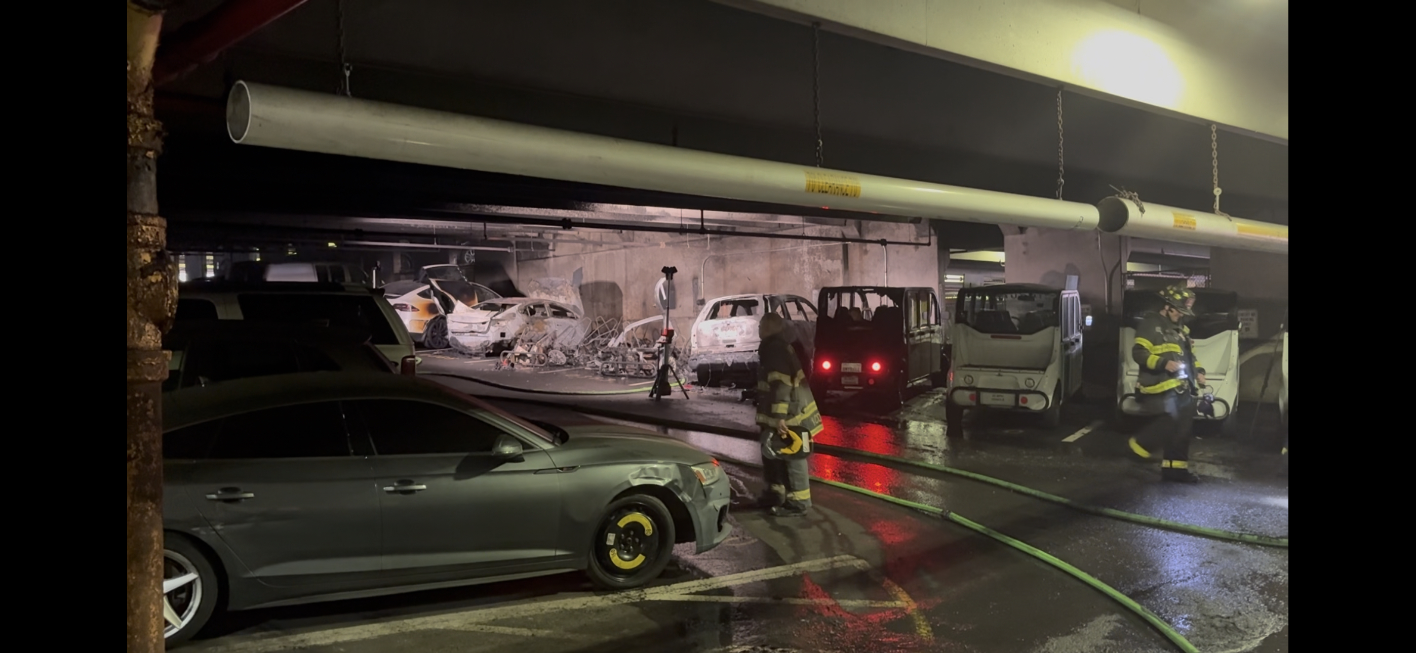 CAR FIRE NR