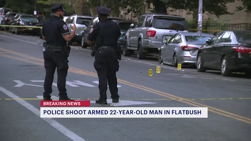 Story image: Man injured in police-involved shooting in Flatbush