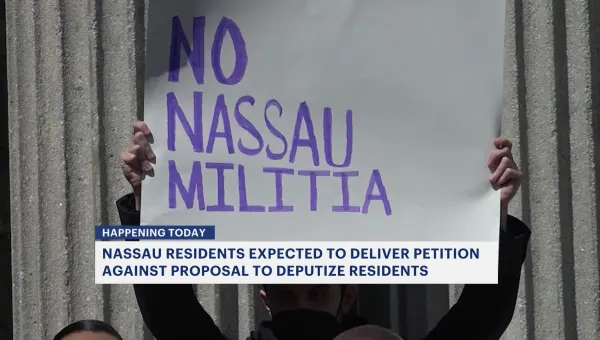 Nassau residents deliver petition with more than 1,600 signatures against proposal to deputize residents