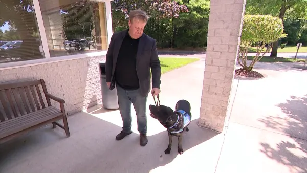 Canine Companions pairs US Air Force veteran with pup ahead of Independence Day