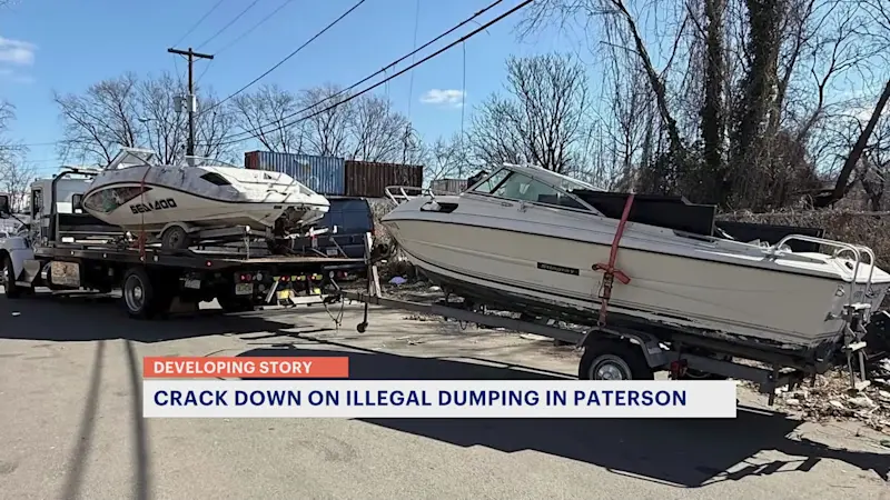 Story image: ‘Paterson is not a dumping ground.’ Mayor announces crackdown on illegal dumping 