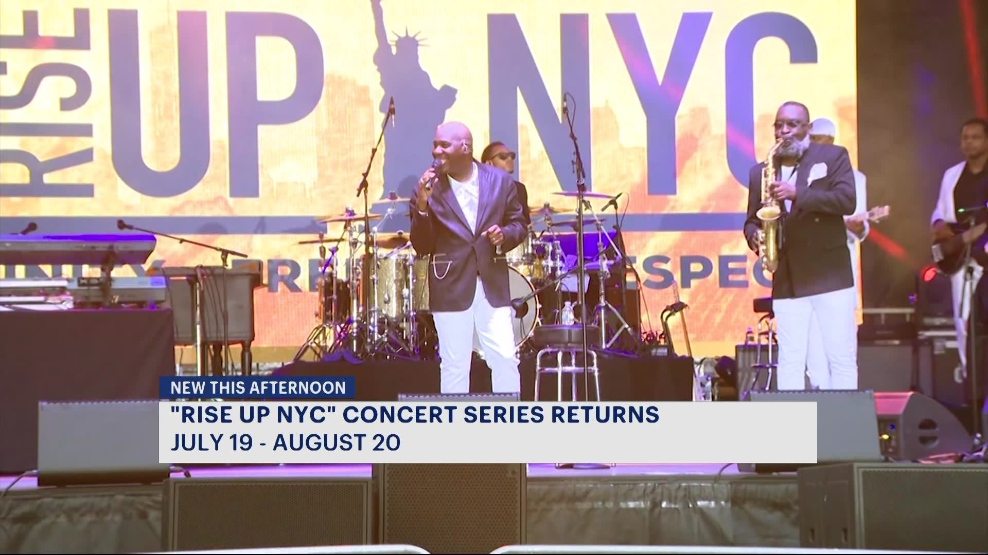 'Rise Up NYC' monthlong concert series returns this summer