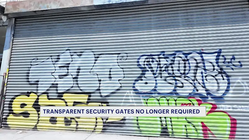 Story image: See-through security gate requirement repealed for businesses as part of city budget