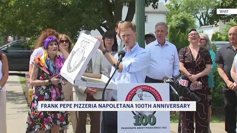 Story image: Frank Pepe's Pizza celebrates 100th birthday