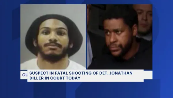 Suspect in fatal shooting of Detective Jonathan Diller returns to court