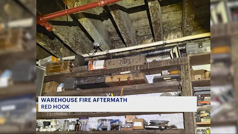 Story image: Red Hook Artists call for city task force to help speed up recovery after warehouse fire