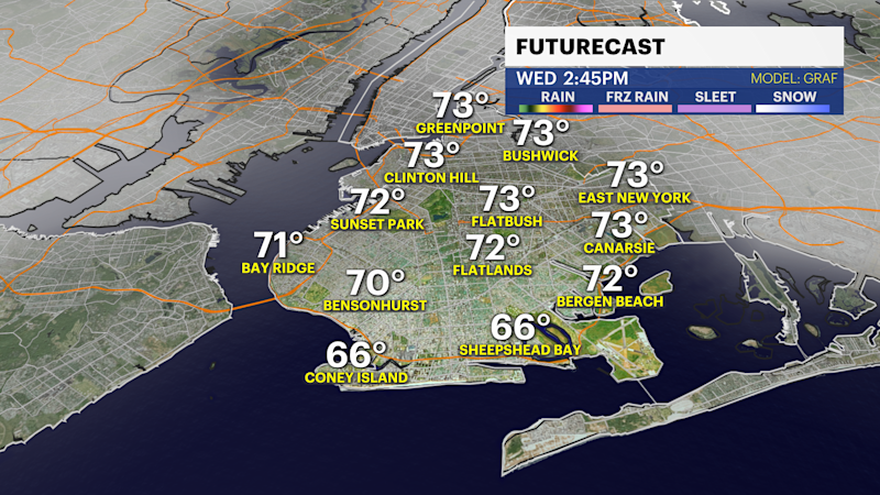 Story image: August heat in October: Warm stretch ahead before weekend rain for Brooklyn
