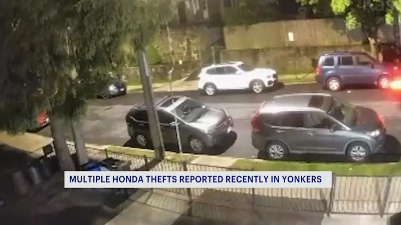 Story image: Yonkers police investigating 'a few' cases of stolen Hondas