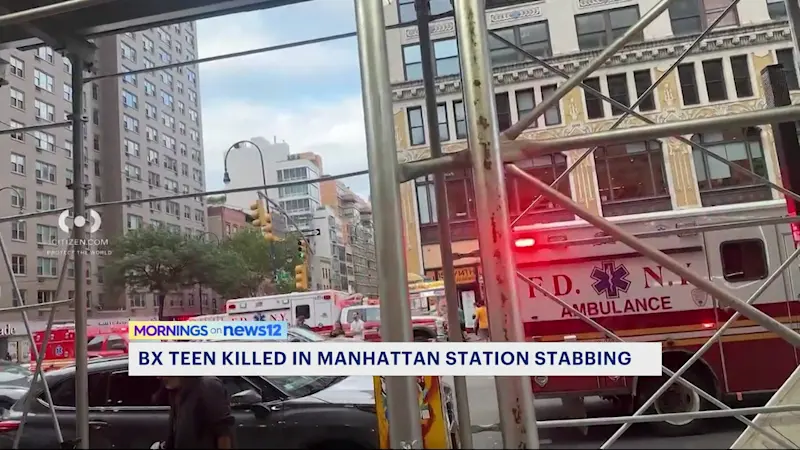Story image: Bronx teen dies after stabbing inside Manhattan subway station
