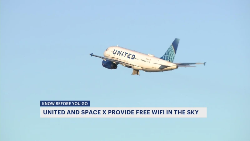 Story image: Know Before You Go: United signs deal with SpaceX's Starlink to provide connectivity on flights