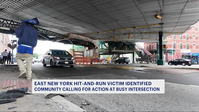 Story image: Driver of deadly hit-and-run in East New York still at large as community members advocate for change