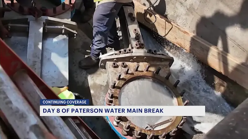 Story image: Boil water advisory partially lifted following Paterson water main break