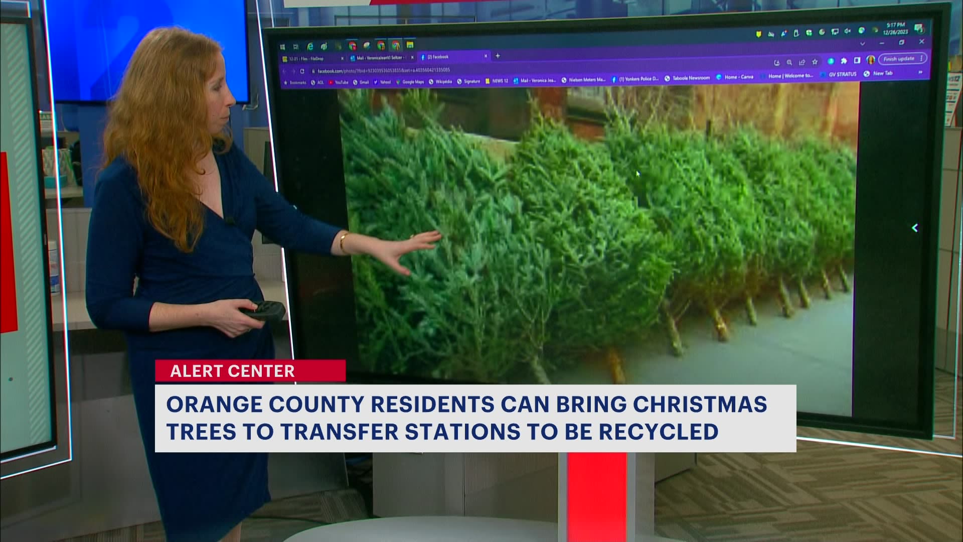 How to recycle your natural Christmas tree in Orange County