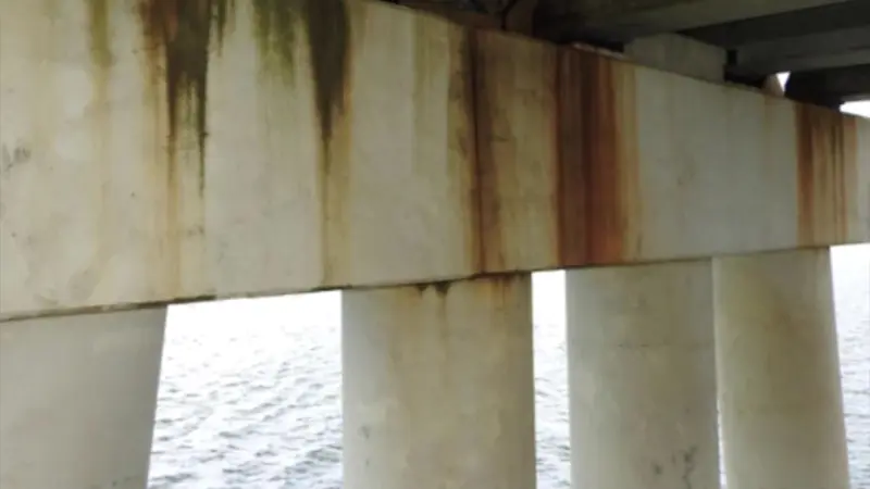 Story image: Exclusive: Photos show damage that led to Ponquogue Bridge closure