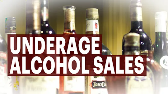 Underage alcohol sales 