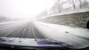 Tracking snow conditions on the roads, poor visibility as storm moves through Connecticut