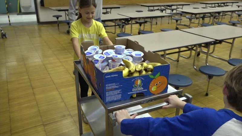 Story image: Fairfield Public Schools community works to fight hunger, eliminate food waste by donating to food pantries