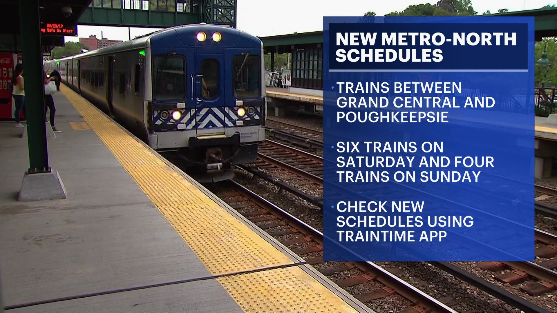 Commuter alert: New Metro-North schedules to take effect Sunday