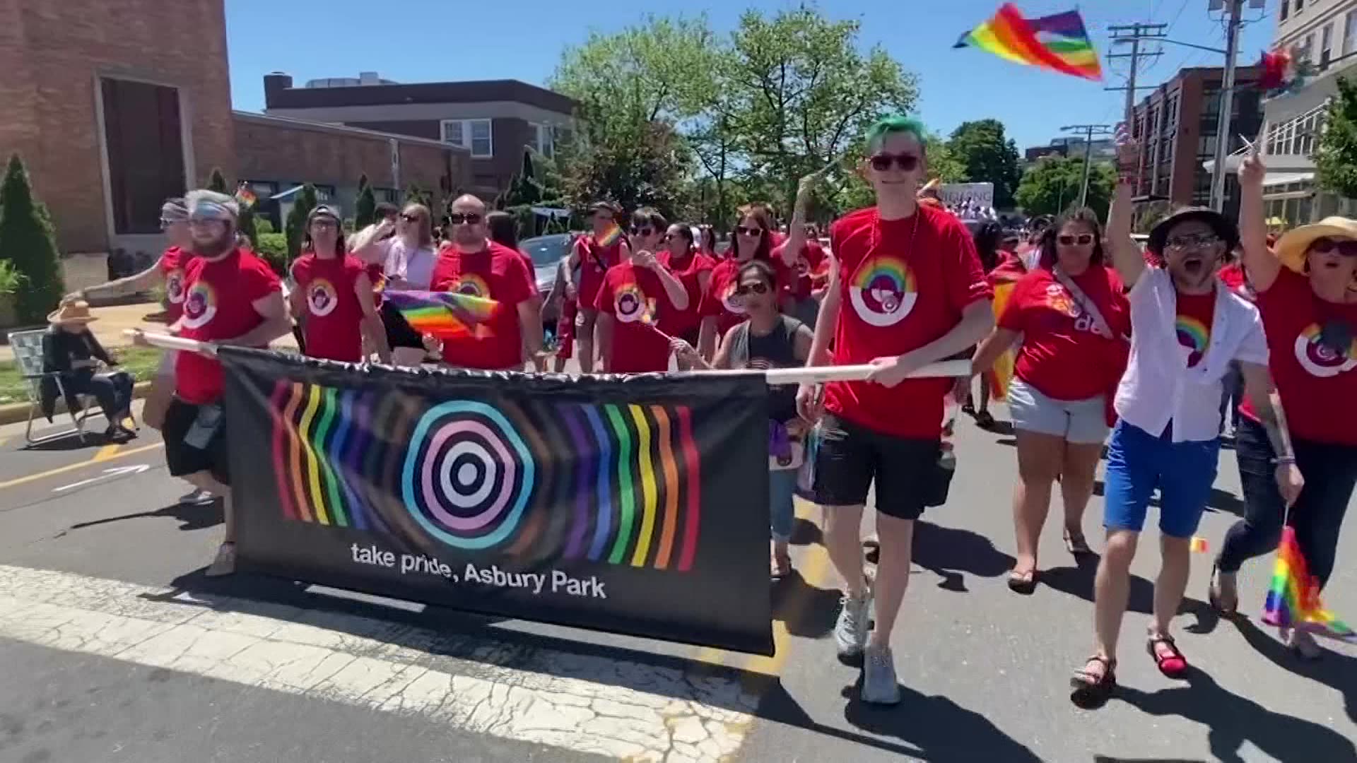 Annual Pride parade in Asbury Park brings out 30,000 attendees