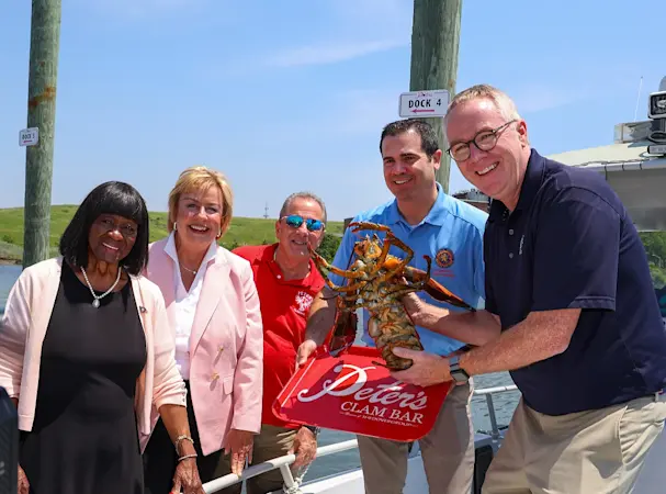 Story image: 110-year-old lobster pardoned by Nassau officials