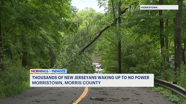 JCP&L: Thousands of power outages reported following stormy weather in New Jersey