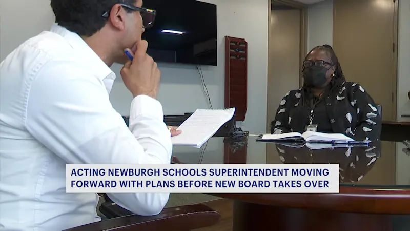 Story image: Newburgh Schools acting superintendent races to change staff and curriculum before possible dismissal by new school board