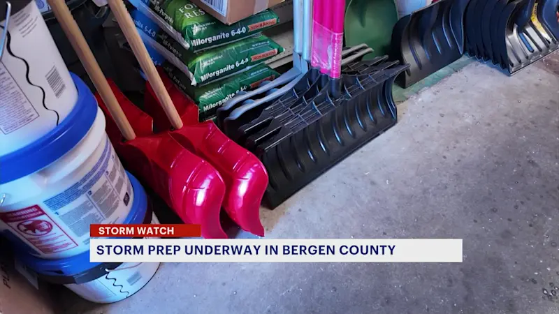 Story image: New Jersey residents flock to local hardware stores as parade of winter storms approaches