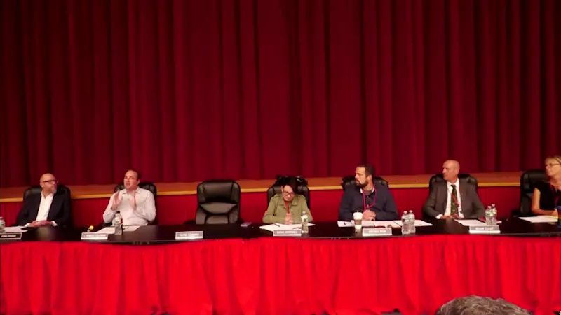Story image: Families in South Orangetown SD call for BOE member's resignation 